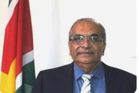 Suriname Agriculture Minister
Parmanand Sewdien