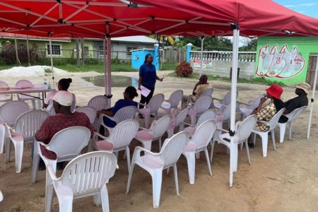 Attendees at the Community meeting 