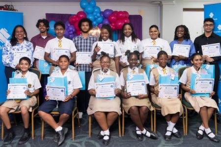 The 2024 Awardees (Republic Bank (Guyana) Limited photo)
