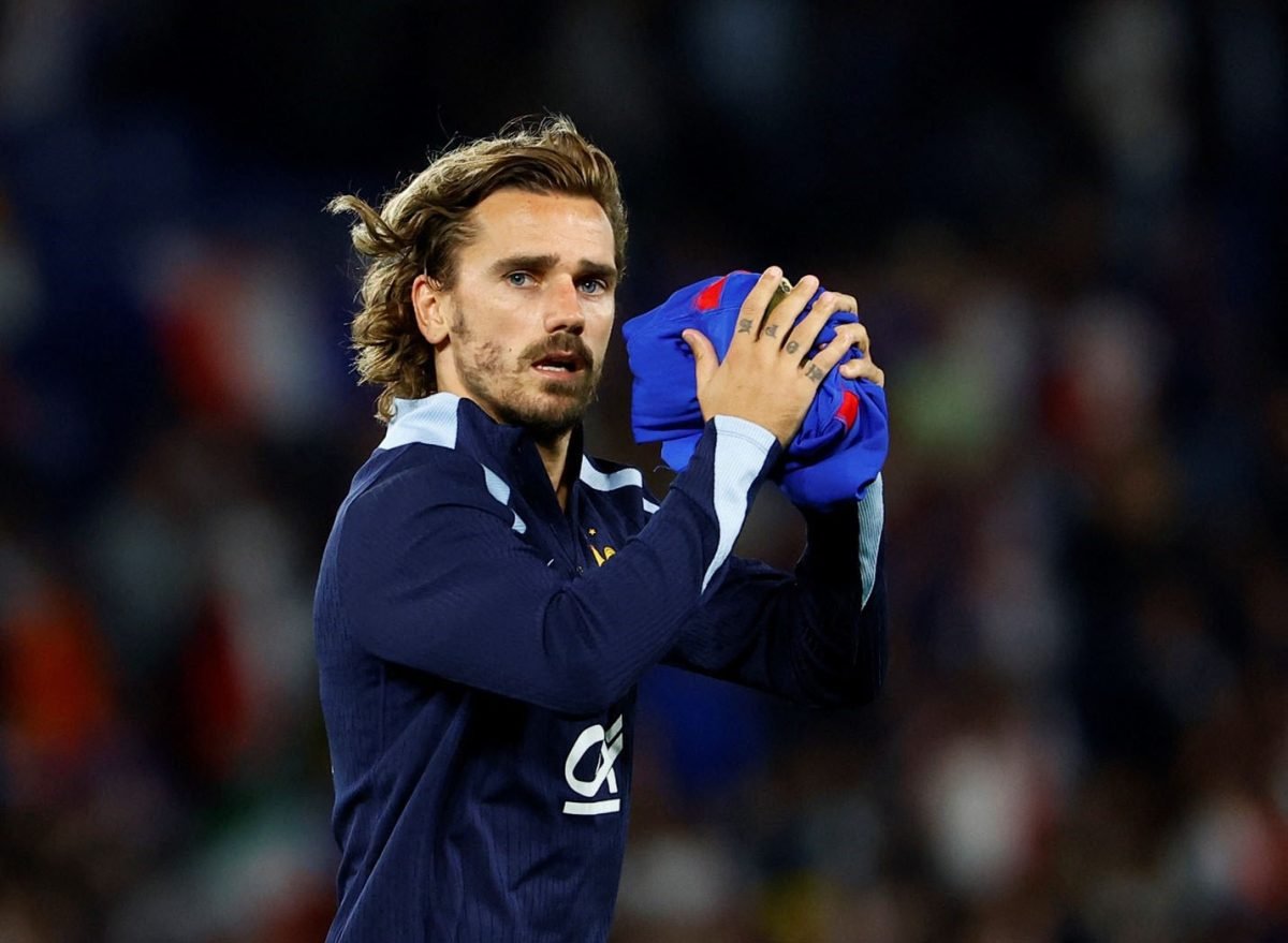  Nations League – League A – Group 2 – France v Italy – Parc des Princes, Paris, France – September 6, 2024 France’s Antoine Griezmann after the match REUTERS/Christian Hartmann
