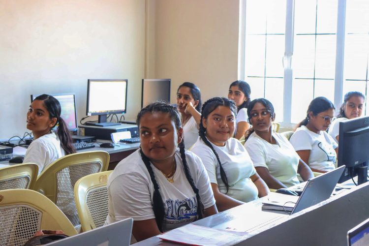 Some of the women being trained (Ministry of Labour photo)
