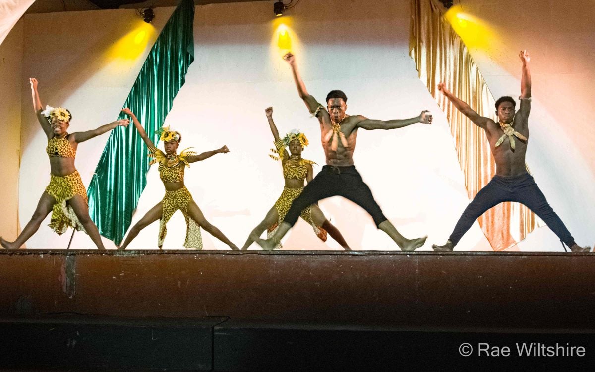 Kreative Arts dancers express themselves in a past Greens and Golds dance show
