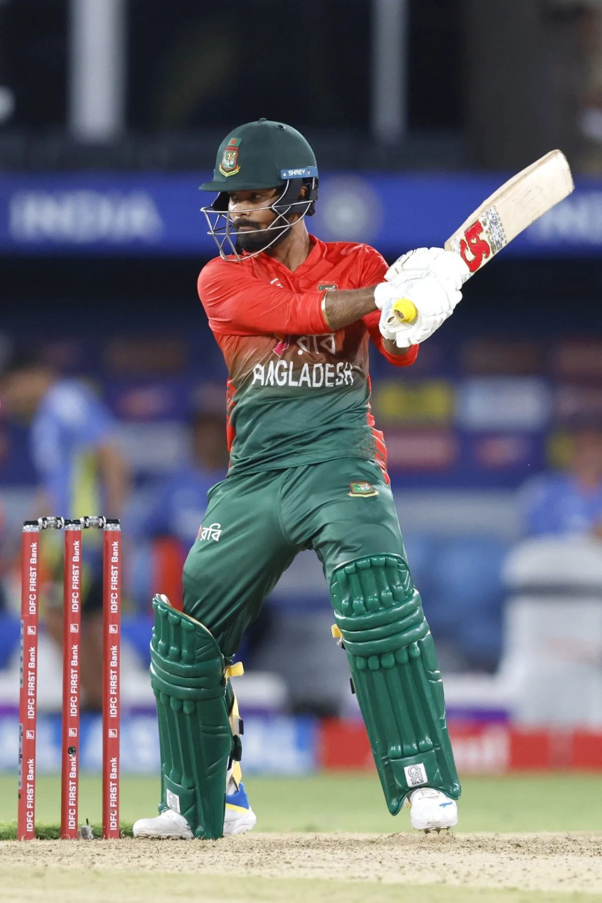 Tawhid Hridoy recorded a fighting 63 from 42 deliveries for Bangladesh (ESPN Cricinfo Photo)