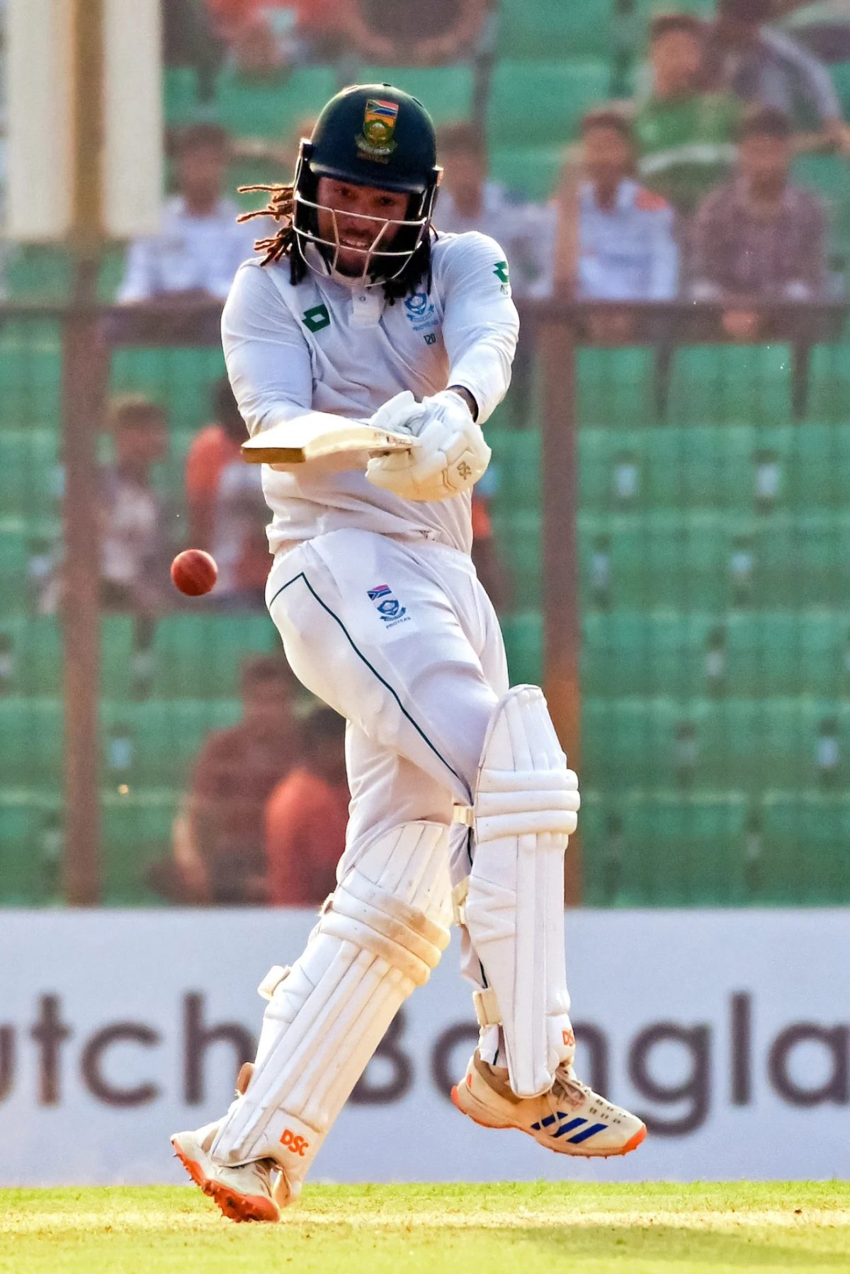 Opener Toney de Zorzi batted through the entirety of the opening day as he registered his maiden century with a score of 141
(ESPN Cricinfo Photo)