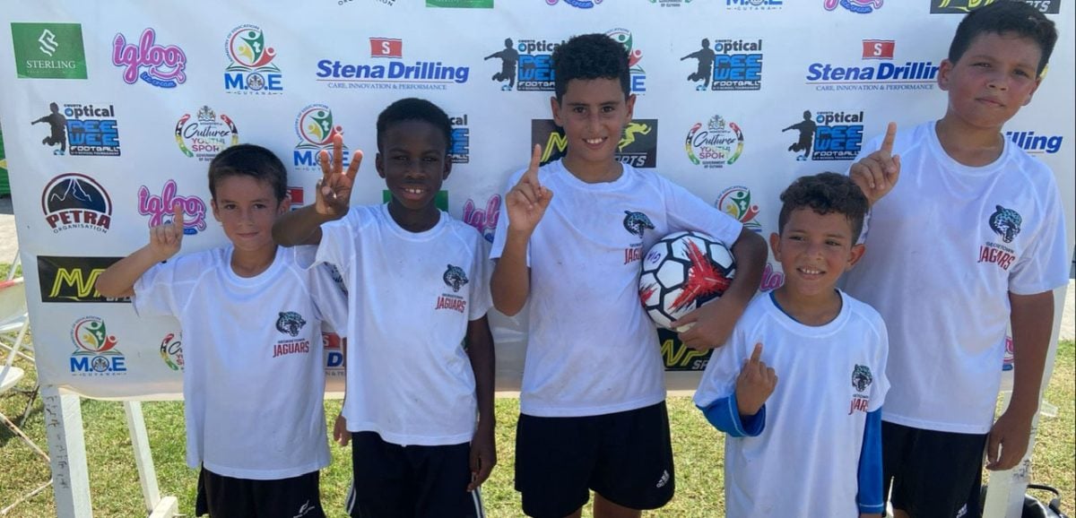 GIA scorers from left: Zakaria Zemmit, Caleb Nnoli, Yacine Amri, Yoseph Rivas, and Mathias Bermudez