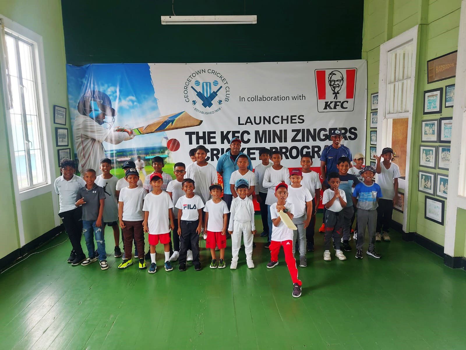 GCC/KFC Mini Zingers Cricket Programme underway at Bourda – Stabroek News