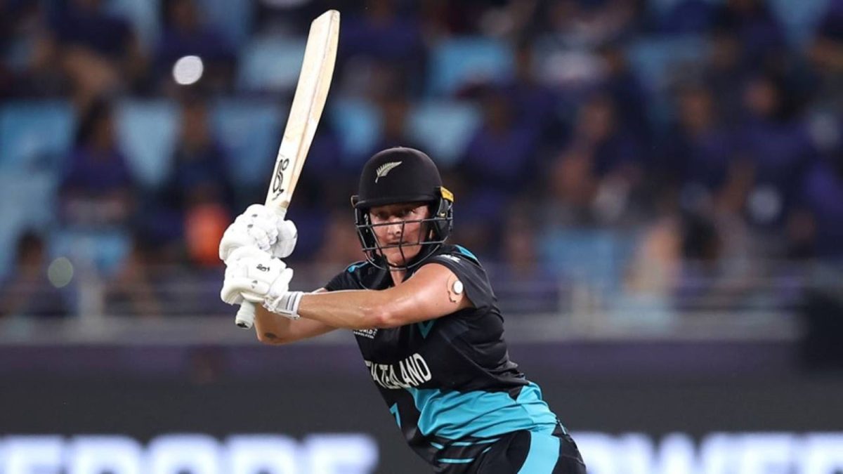 Sophie Devine led the New Zealand batting show  •  Getty Images