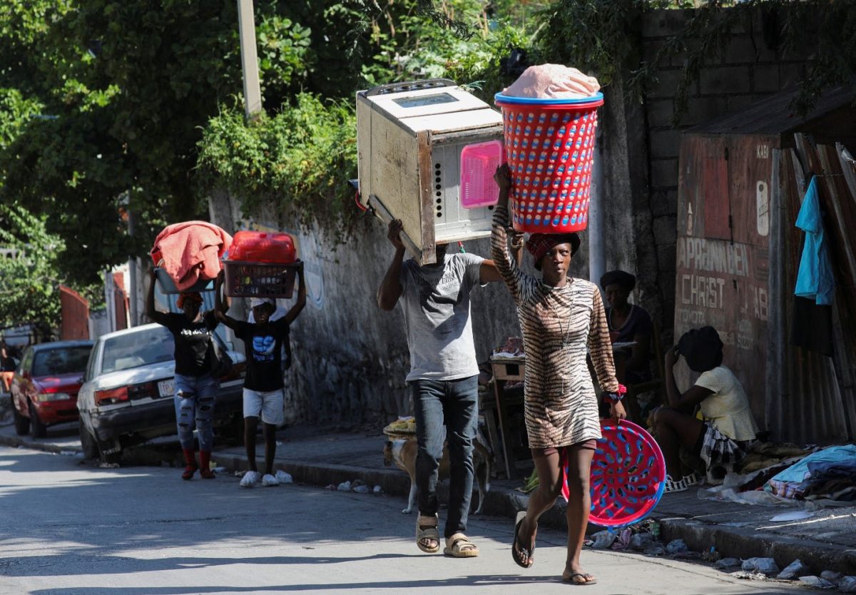 Port-au-Prince, October 26, 2024. REUTERS/Ralph Tedy Erol 