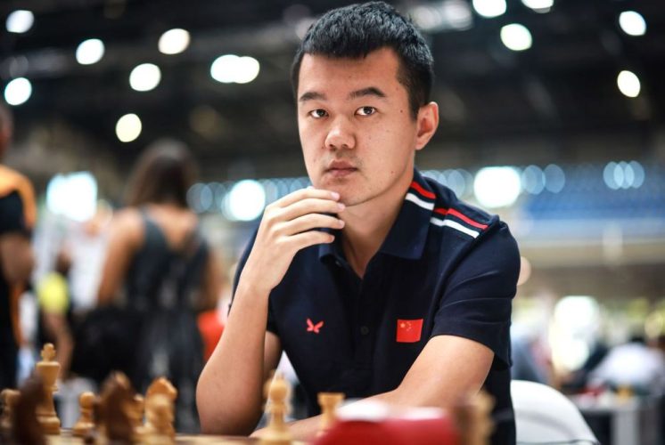 Ding Liren (Photo by Mark Livshitz)
