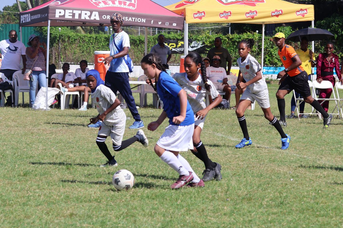 A moment from the Marian Academy (blue) and Potaro fixture