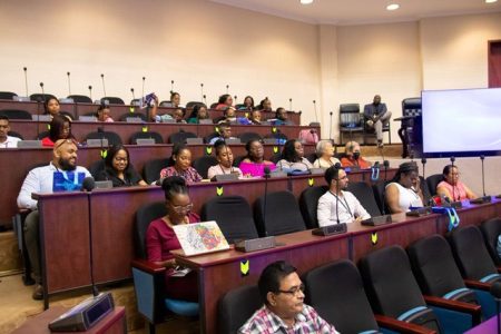 Some of the health professionals who attended the conference (DPI photo)
