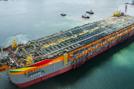 The One Guyana FPSO (SBM photo)