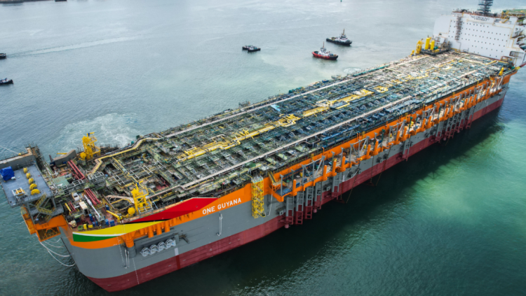 The One Guyana FPSO (SBM photo)