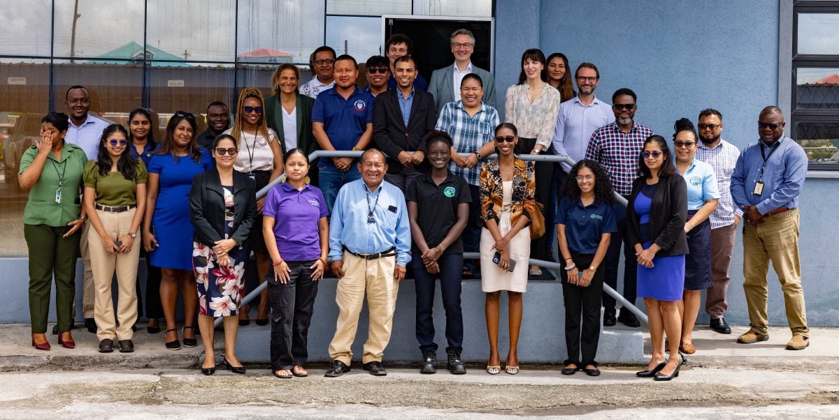 A group photo of those who attended the launch event. © FAO/Luke McKenna