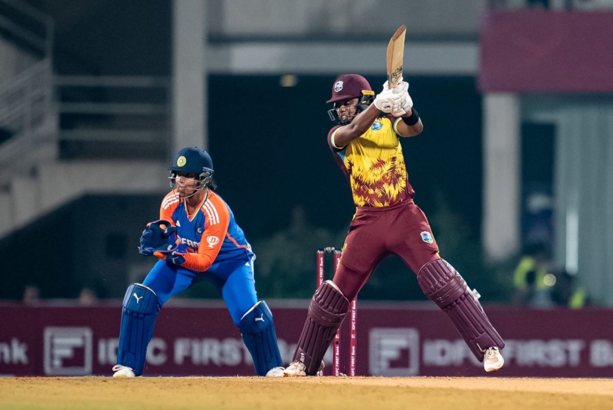 Hayley Matthews shepherded the West Indies to victory
with an unbeaten 85 from 47 deliveries (ESPN Cricinfo Photo).