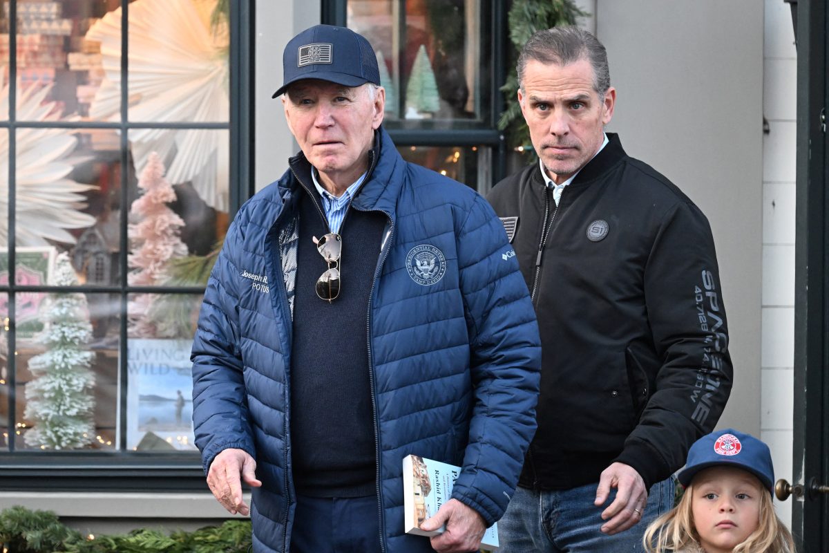 Joe Biden (left) and Hunter Biden (Reuters photo) 