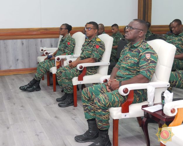 Some of the commanders who attended (GDF photo)
