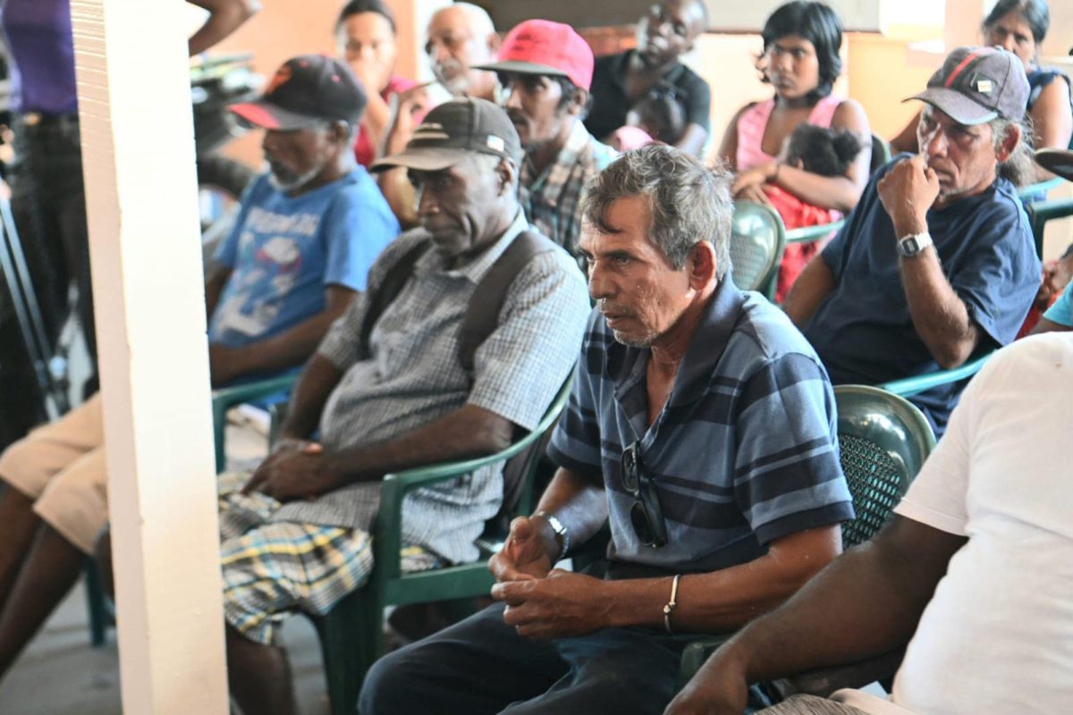 Some of the residents of New Forest (Ministry of Finance photo)
