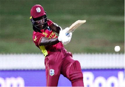 FAILED TO FIRE: West Indies women’s star all-rounder Deandra Dottin.