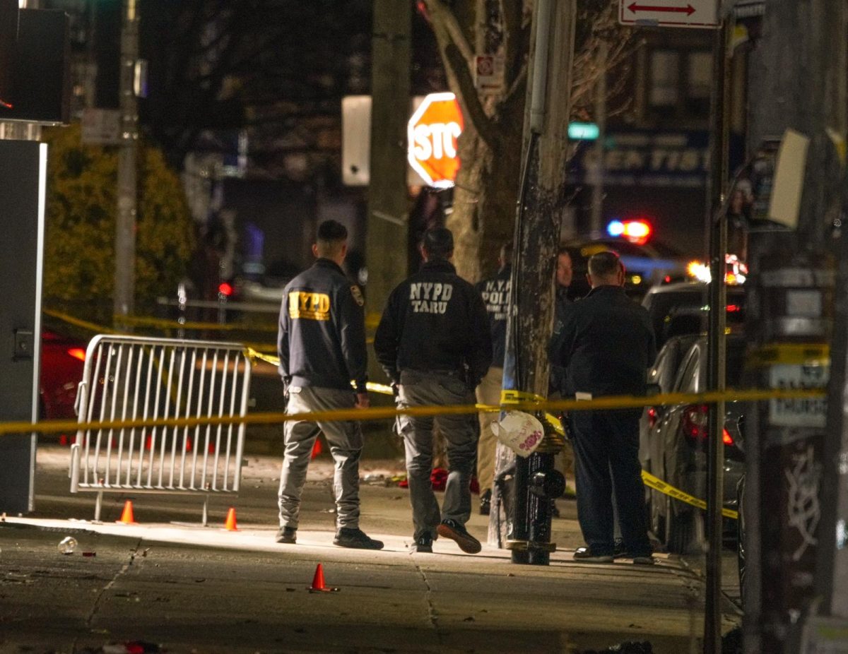 Police at the scene of a reported mass shooting in Queens on Jan. 1, 2025.
Photo by Dean Moses (AMNY)