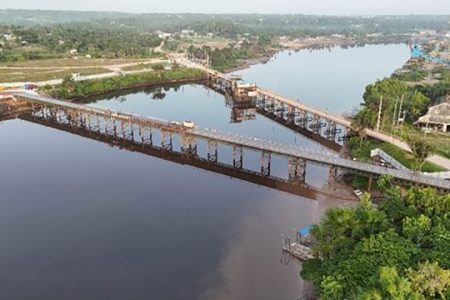 The MacKenzie-Wismar Bridge (DPI photo)
