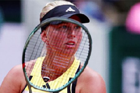 Tennis - French Open - Roland Garros, Paris, France - June 2, 2024 Denmark's Clara Tauson is seen
during her fourth round match
against Tunisia's Ons Jabeur
REUTERS/Gonzalo
Fuentes/File Photo