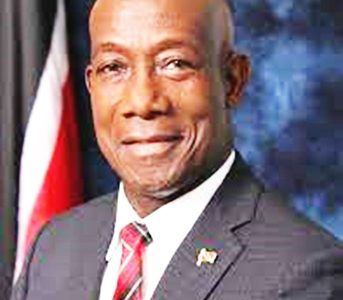 Trinidad and Tobago Prime Minister Dr. Keith Rowley.