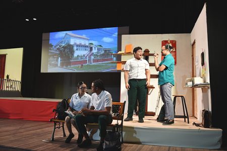  2025 marks the 172nd anniversary of the arrival of Chinese in Guyana. On January 11th, the first drama based on the story of Chinese arrival in Guyana was staged at the National Cultural Centre.  A GEMS Theatre Productions, ‘From Whence We Came – The Chinese Experience’ is based on research by Scott Ting-A-Kee and scripted for stage by  playwright, novelist and artist, Harold Bascom. This Chinese Embassy photo shows a scene from the play. 