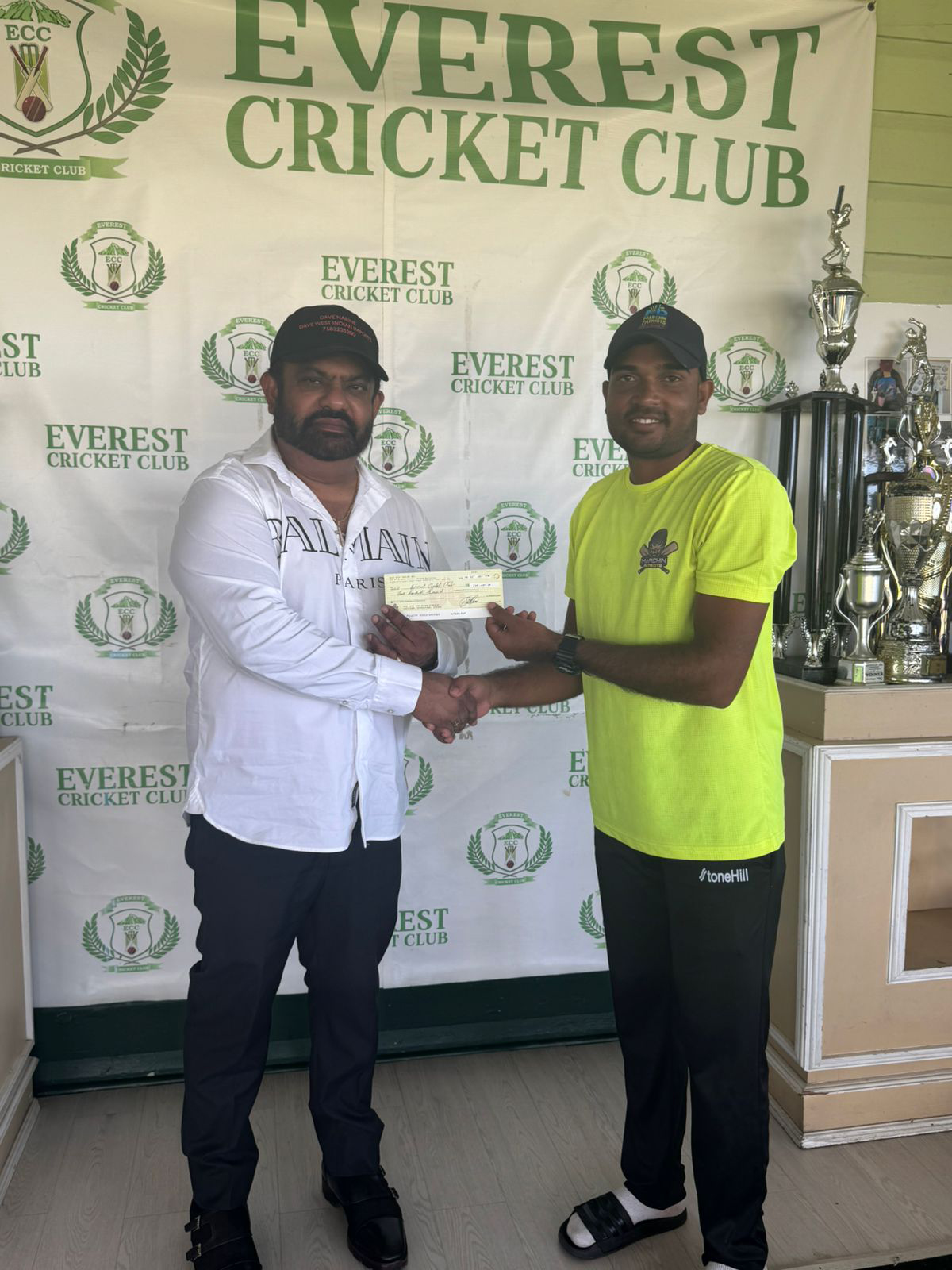 Dave West Indian Imports kickstarts Everest Cricket Club renovations – Stabroek News