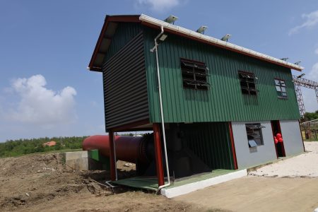 The pump station (Ministry of Agriculture photo)