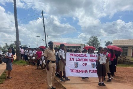 A photo from the memorial (Police photo)