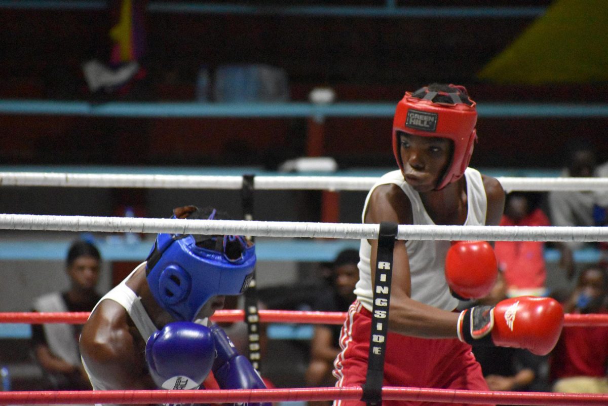 Ken Harvey (right) will be looking to bring home hardware in the Youth 60kg category