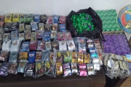 The zip-lock bags and other items
