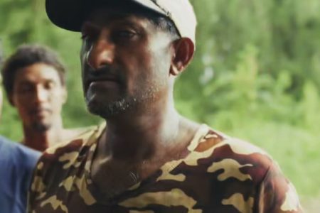One of the many fishermen of Unity Village
