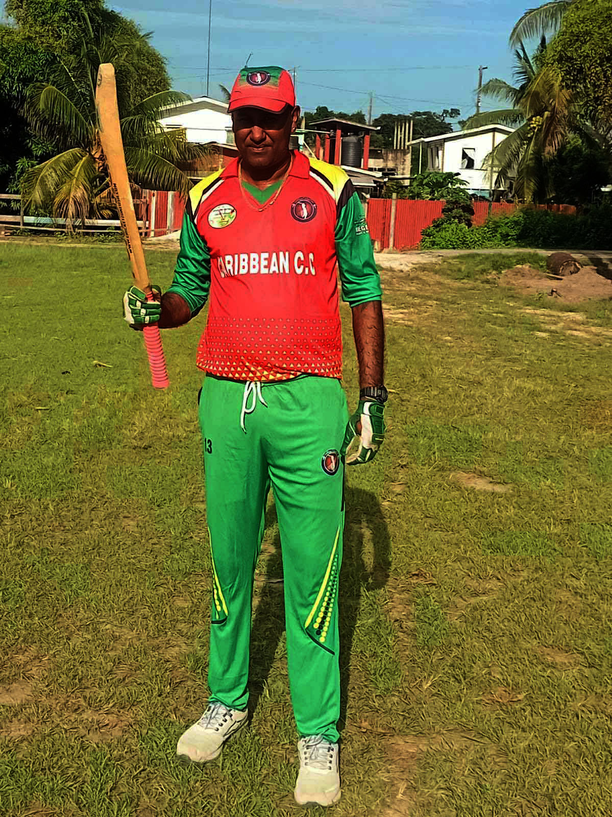 Latchman Rohit hits sensational 104 for Caribbean Cricket Club 2