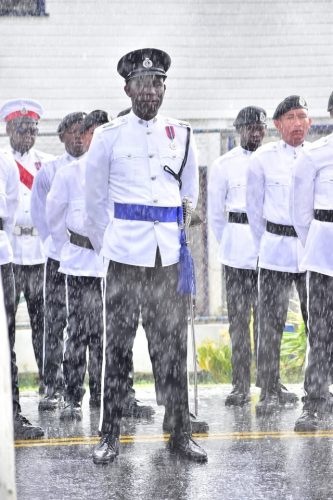 Members of the police force during the event (GPF photo)
