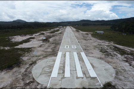 The airstrip (DPI photo)