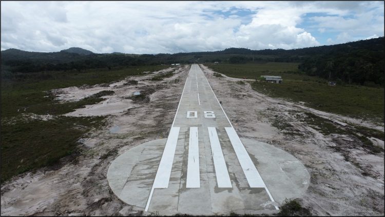 The airstrip (DPI photo)