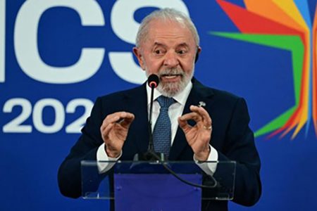 Brazil's President Luiz Inacio Lula da Silva had called US President Donald Trump an unwanted “emperor”.
PHOTO: AFP