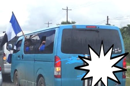 One of the bus loads (Team Mohamed’s Facebook page)