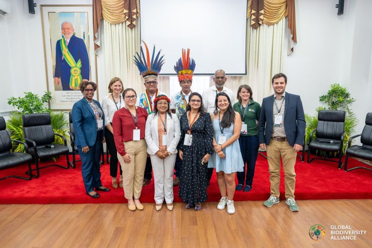 Some of the attendees at yesterday’s Global Biodiversity Summit at the Arthur Chung Conference Centre. (Global Biodiversity Alliance Summit 2025 Facebook page)