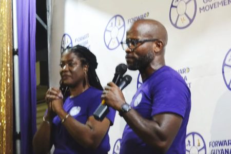 Amanza Walton-Desir and Nigel London
