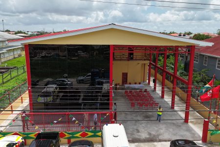 The new fire station (Ministry of Home Affairs photo)