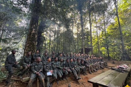 The contingent at the training (GDF photo)