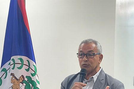 Belize Minister of Sustainable Development, Climate Change and Solid Waste Management, Orlando Habet
