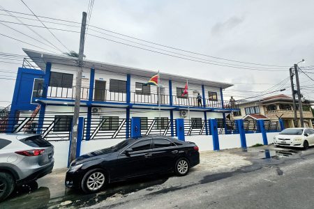 The new Kitty Police Station (Ministry of Home Affairs photo)