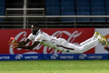 Anderson Phillip plucked a remarkable catch to dismiss Travis Head