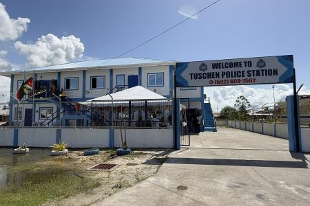 The new Tuschen Police Station (Ministry of Home Affairs photo)