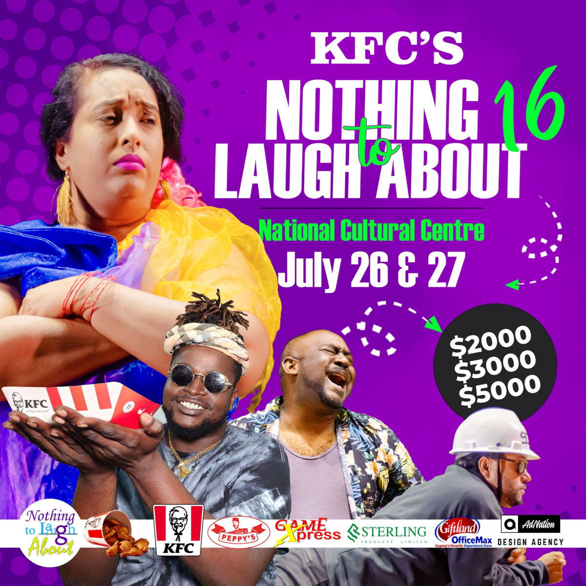 ‘Nothing to Laugh About’ has mastered the art of stress relief through ‘skin teeth’