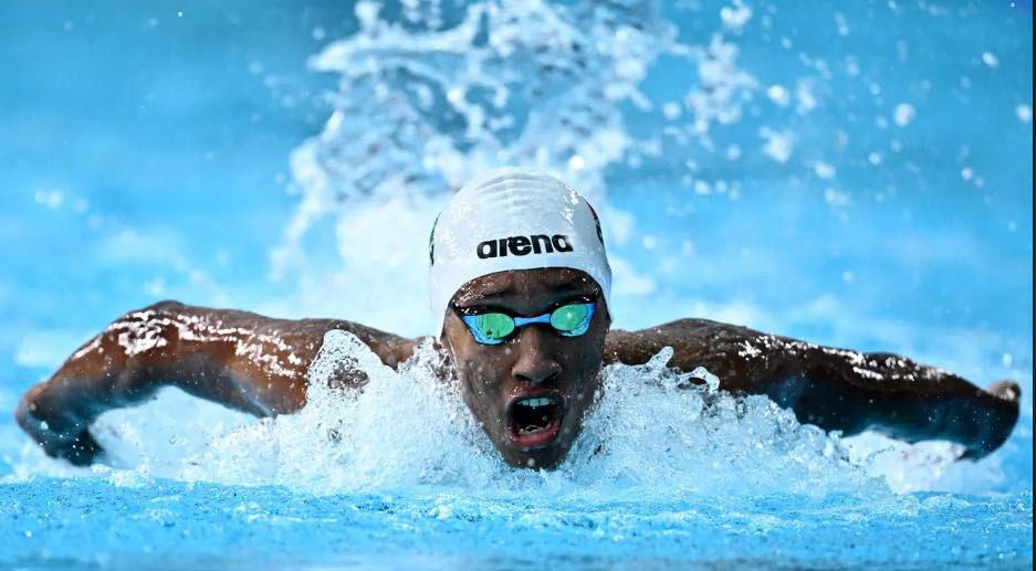Noel breaks another National Record, finishes sixth in 100m Butterfly